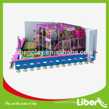 Spielplatz Design Einkaufszentrum Kinder Indoor Spielplatz Ausrüstung in Pink Farbe Themenpark